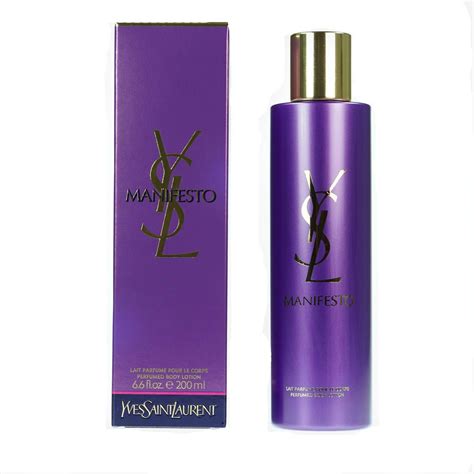 ysl manifesto body lotion|Yves Saint Laurent Manifesto Body Lotion .